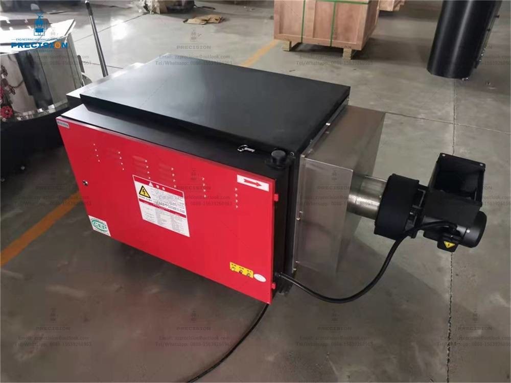 Paslanmaz çelik kahve kızartma makinesi duman filtre aktif karbon türü