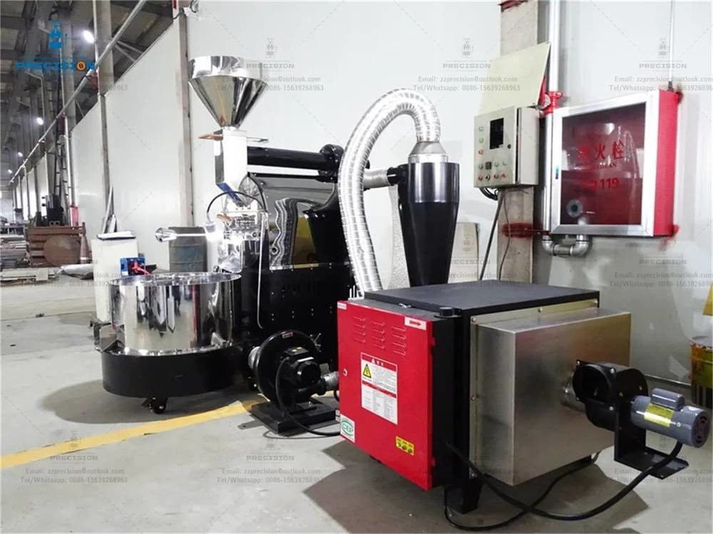 Paslanmaz çelik kahve kızartma makinesi duman filtre aktif karbon türü