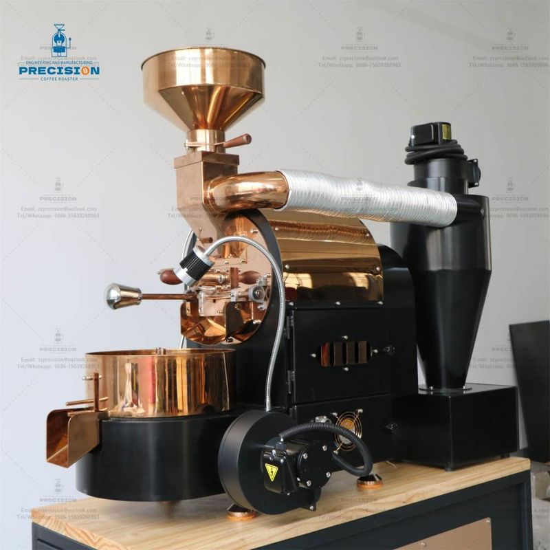 Endüstriyel Ev Elektrikli Sıcak Hava 1Kg Tostadoras De Cafe Kahve Fasulyesi Kızartıcı Kahve Kızartma Makinesi Kahve Kızartıcı