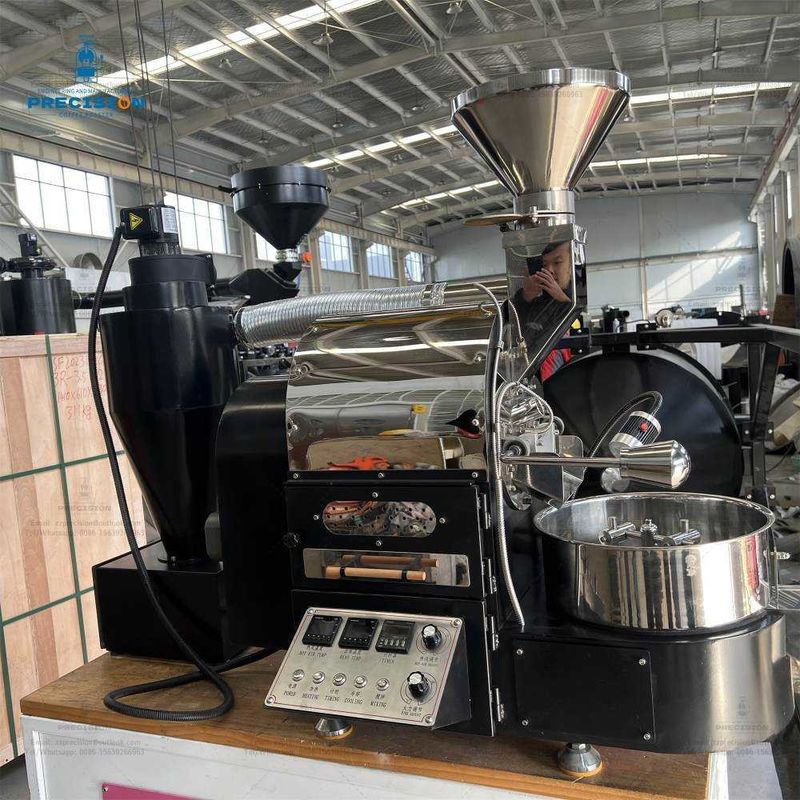 1 kg küçük kahve kızartma makinesi özel ev rengi davul