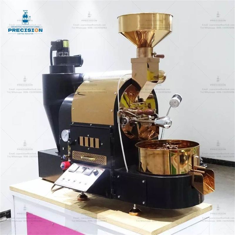 Ticari sıvı yatak kahve kızartma makinesi Kafe için özel renk