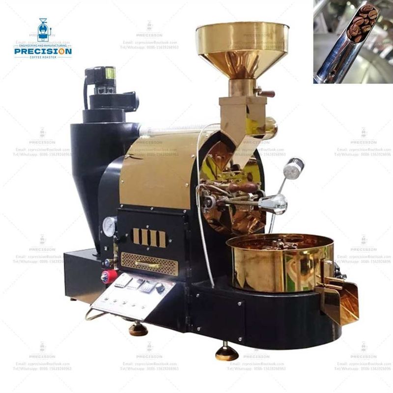 Renkli Logo Özelleştirme Akıllı Kahve Kızartma Makineleri Ev İçi