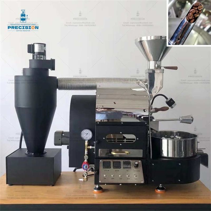Gaz Kızartıcı 200-2500g/ seri 1-2 dakikalık soğutma süresi ile kahve fasulyesi kızartıcı