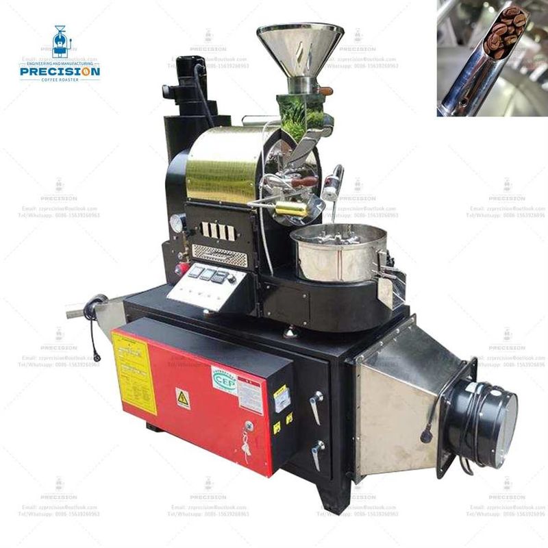 Gaz Kızartıcı 200-2500g/ seri 1-2 dakikalık soğutma süresi ile kahve fasulyesi kızartıcı