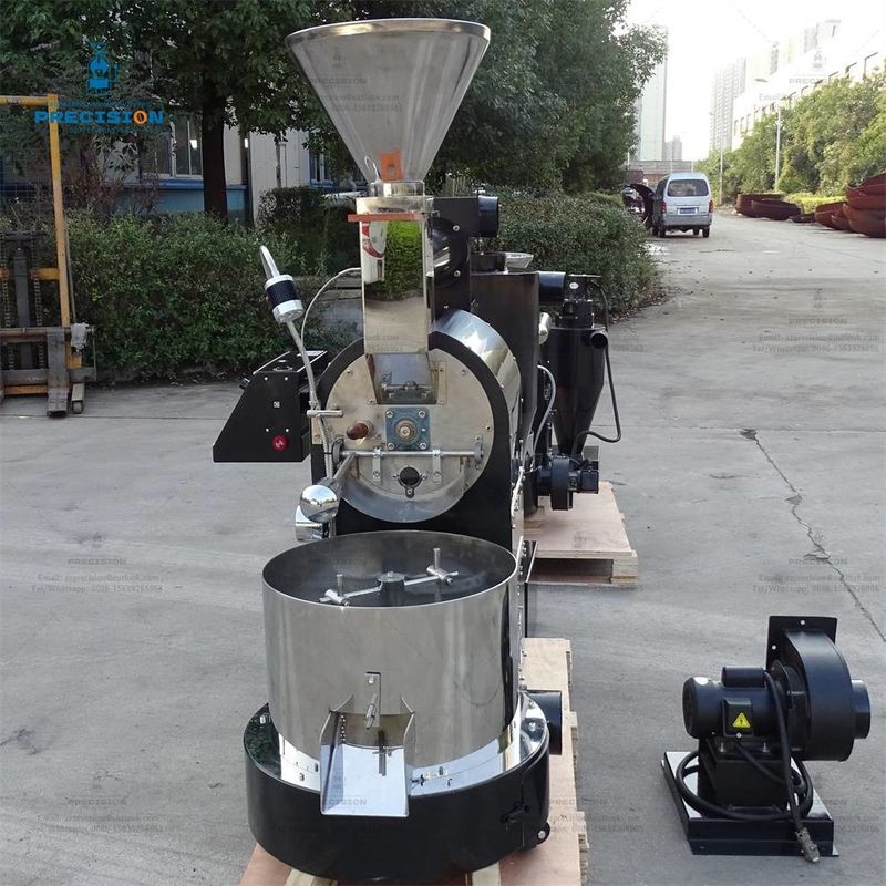 3kg Akıllı Kahve Kavurma Makinesi Sıcaklığa Dirençli 316 Paslanmaz Çelik Çift Katmanlı Davul