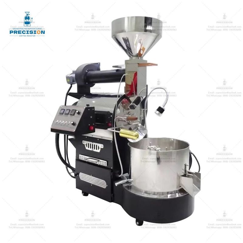 Ticari Elektrikli El Ev Kafe 6Kg 5Kg 3Kg 2Kg Küçük Örnek Kabartma Makinesi Fasulye Kahve Kabartma Makinesi