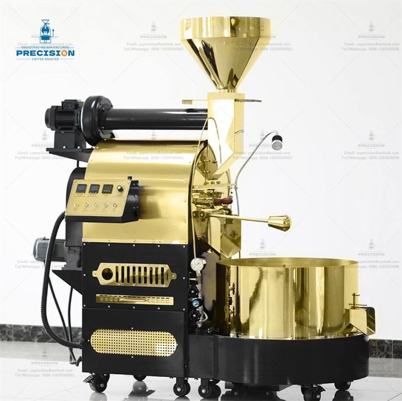 Multi Burner Elektrik Gaz 2Kg 3Kg 6Kg 12Kg Kahve Fasulyesi Kızartıcı Giesen Ev ve Kızartma için Ticari Kahve Kızartma Makinesi